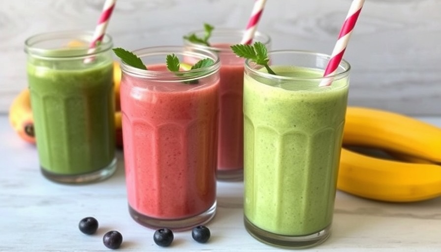 Energizing smoothies?
