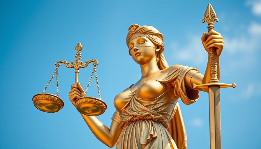 Lady Justice statue symbolizing fairness in UK real estate.