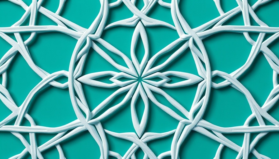 Intricate geometric pattern illustrating complexity for Perplexity AI features.