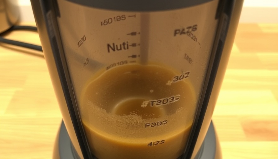 foul smell coming from the *base* of the nutribullet - where the cup meets the unit