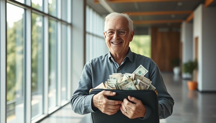 How the Rich Avoid Paying Taxes: Man with money-filled briefcase.