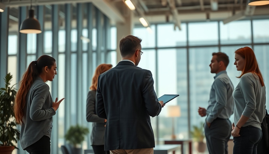 Modern office focused on strategies to reduce energy costs for businesses.