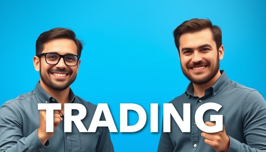 Understanding market trends live show with two presenters smiling.