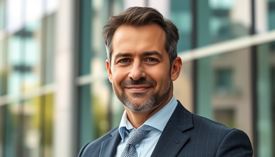 Confident businessman representing Redwood Bank loan for landlords