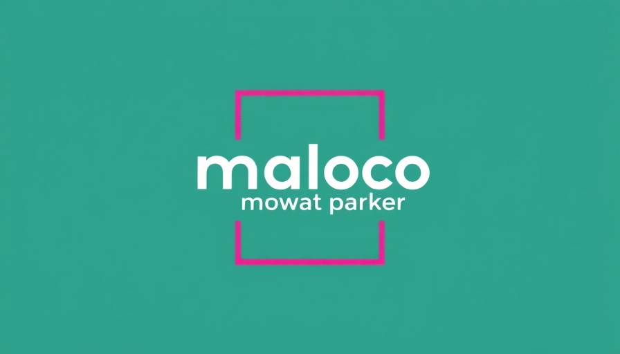 Pink logo for Maloco Mowat Parker with white text.