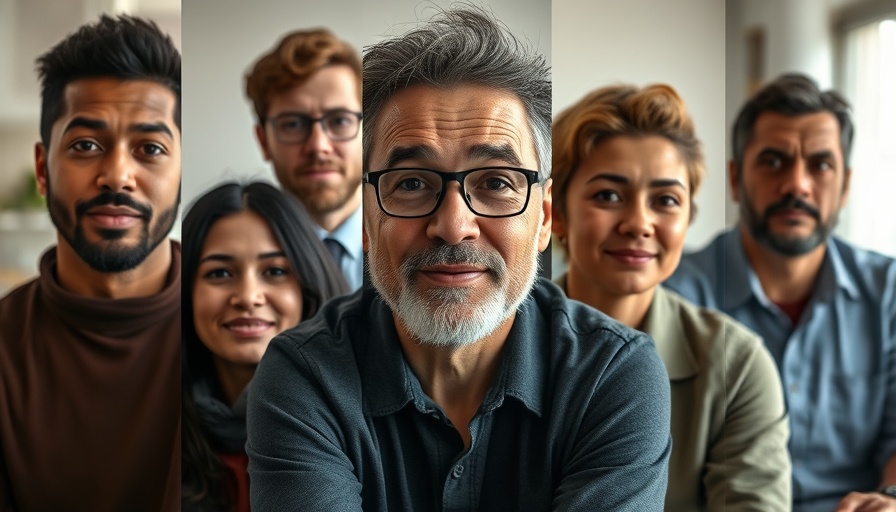 Diverse individuals in a multi-panel image about light assault sentences.