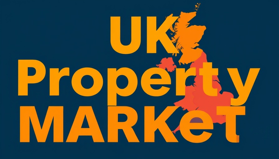 UK Property Market trends 2025 update graphic with UK map