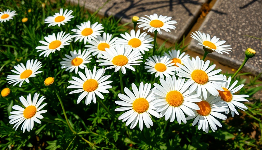Vibrant daisies in a sunlit garden setting, highlighting affordable perennials.