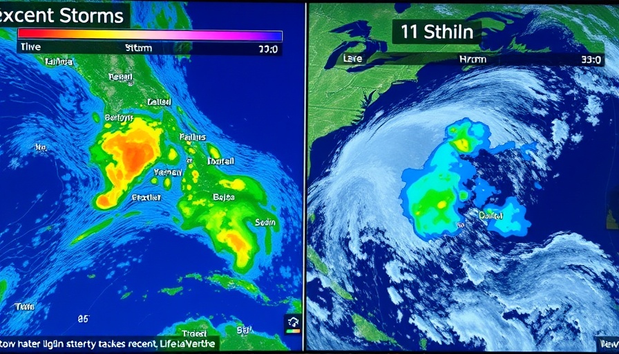 Accurate precipitation data visualization showing rain intensity.