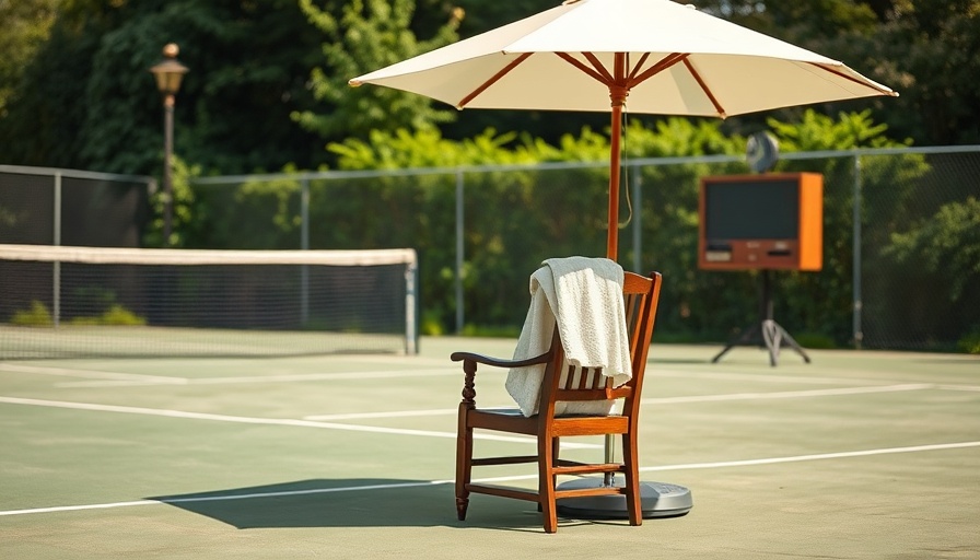 Zara Home Tennis Collection: Elegant vintage tennis court scene.