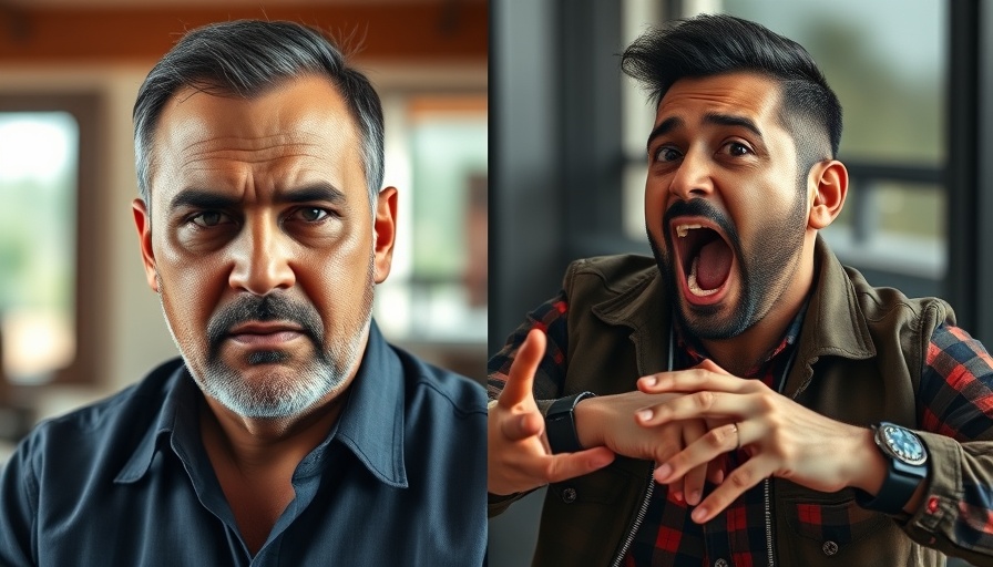 Contrasting portraits depicting two-tier justice system theme.
