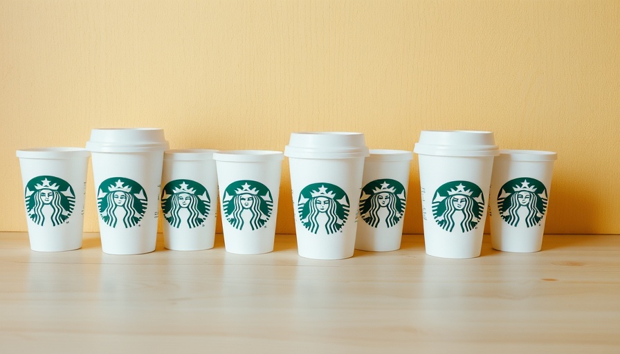 Starbucks cups in different sizes, illustrating orders that annoy baristas.