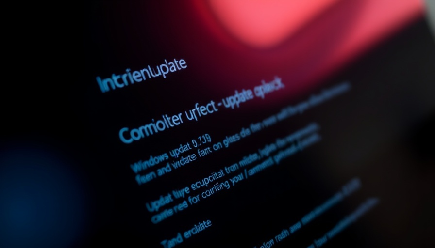 Windows update impact on business: KB5001716 status screen.