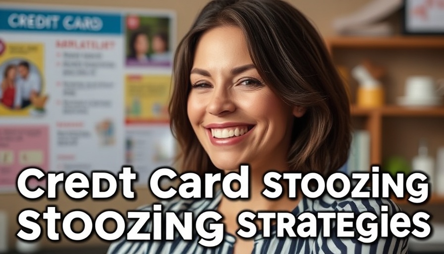 Credit Card Stoozing strategy explained with smiling woman.