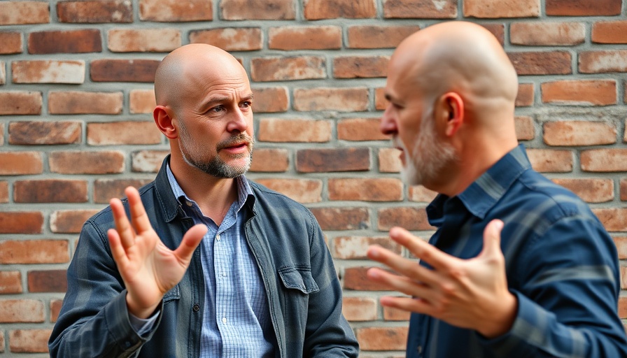 Casual conversation on high prices; bald man gesturing.