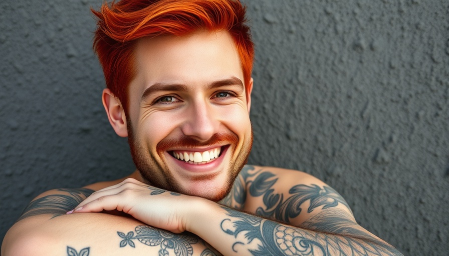 Vibrant red-haired man smiling, relevant to 'Getting Your Brand Into Ulta Beauty.'
