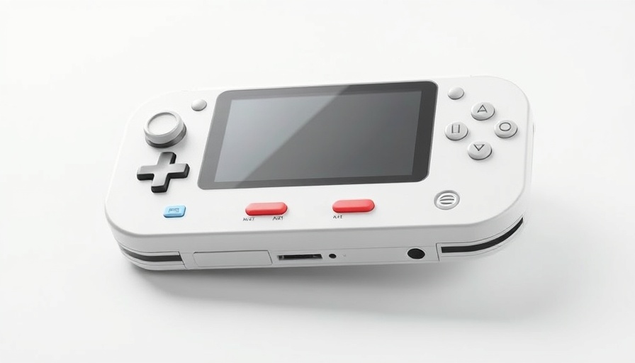 Retro handheld gaming console for less than $65.