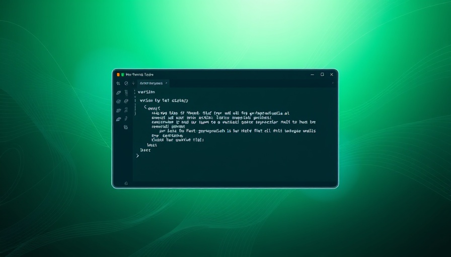 Microsoft new terminal text editor interface with version info.