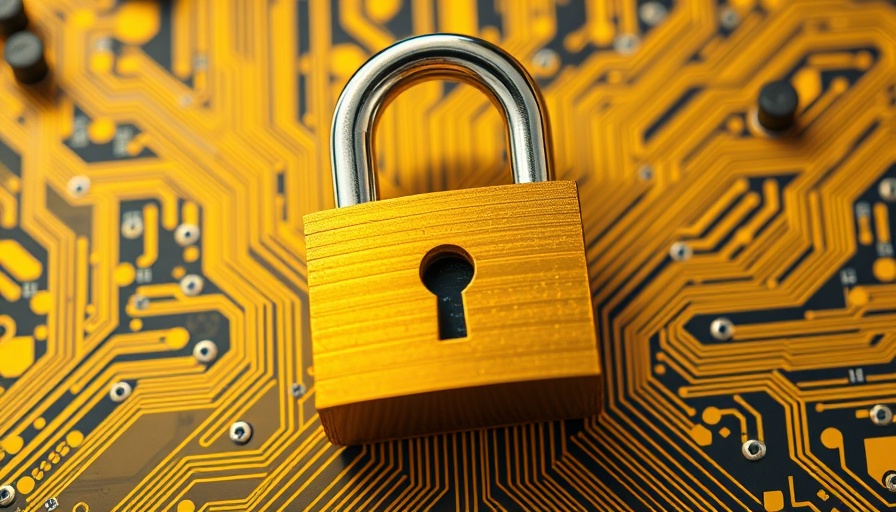 Digital security concept with padlock on circuit board, alternative to Microsoft Authenticator password.