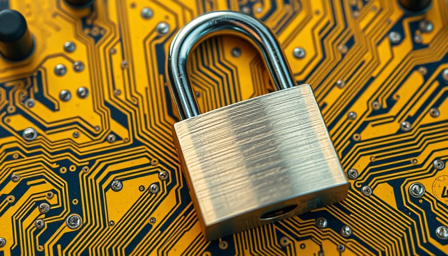 Security padlock on yellow circuit board representing password manager alternatives.