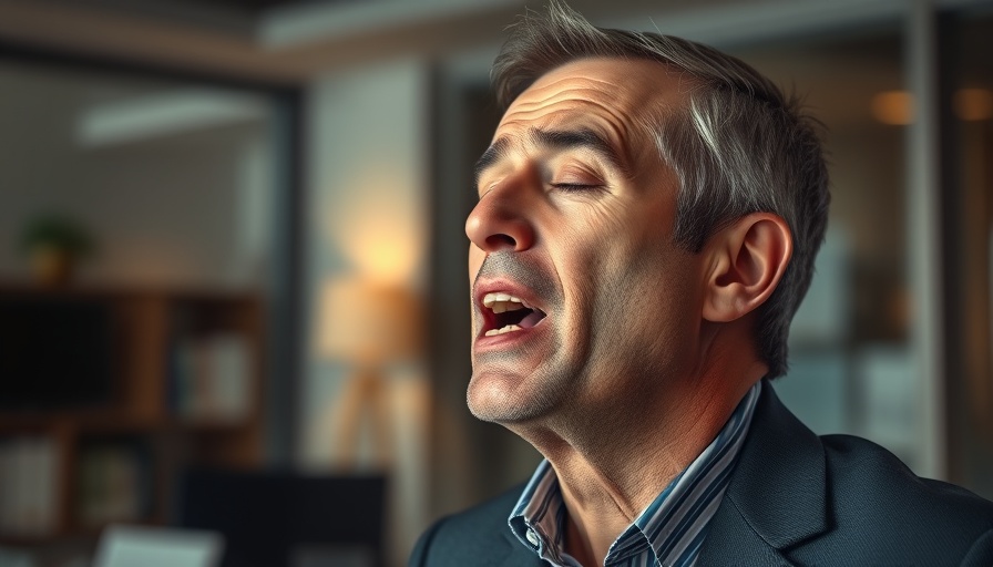 We're All Ministers at the End of the Day: Middle-aged man speaking passionately indoors.