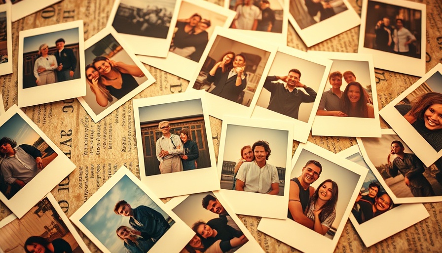 Vintage Polaroid photos symbolizing spiritual identity in Christ.