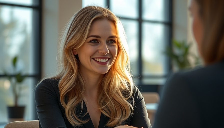 Smiling woman discussing channel memberships for financial education.