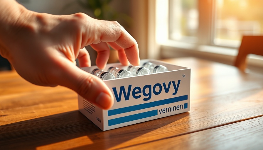GLP-1 weight loss drug syringes in a Wegovy box for PCOS.