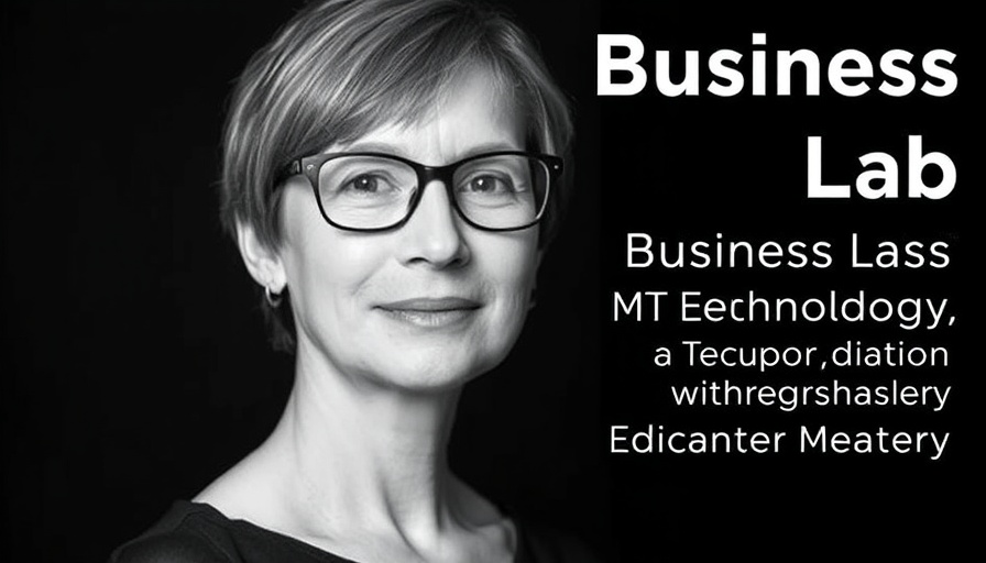 Promotional graphic featuring Denise Kay on MIT Technology Review.