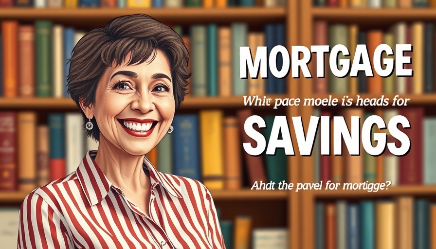 Understanding LTV mortgage savings with smiling woman and text.