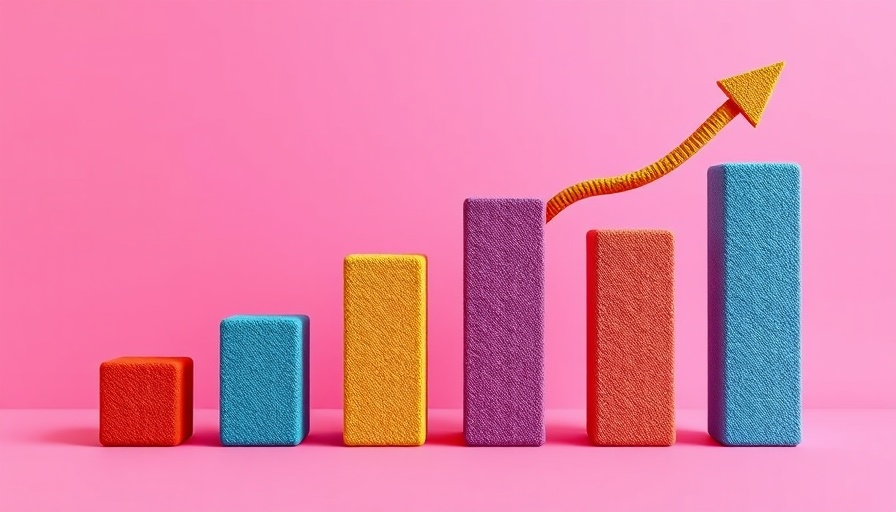 Stylized bar graph showing ROI of supporting working parents.