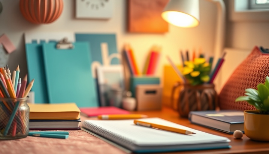 Vibrant budgeting scene reflecting personal finance calmness.