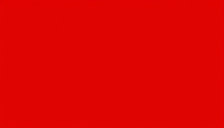Solid bright red square image with vivid color