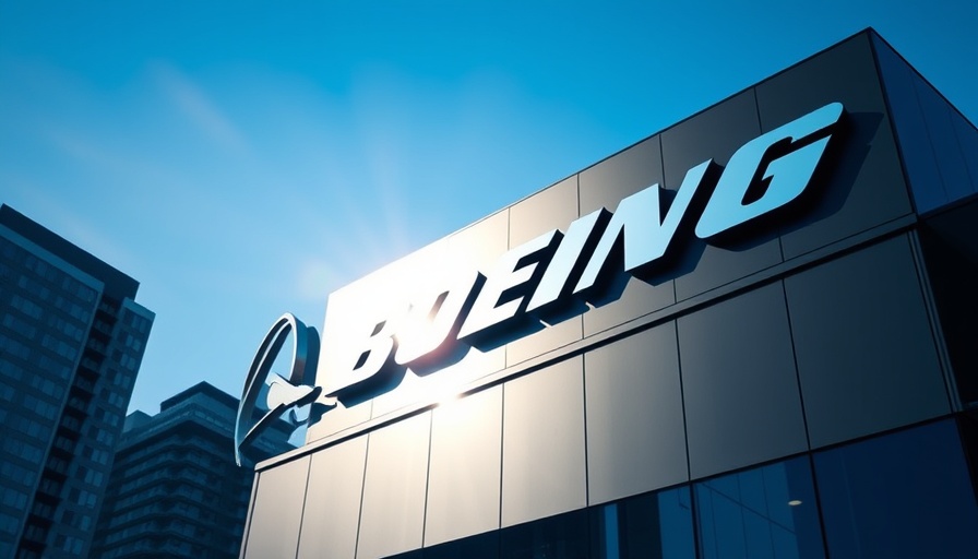 Boeing's Recovery Under CEO Ortberg modern sign on corporate building.