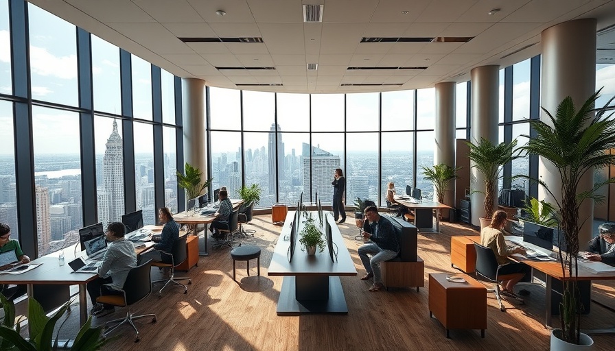 Modern office interior showcasing the best workplaces in Miami.