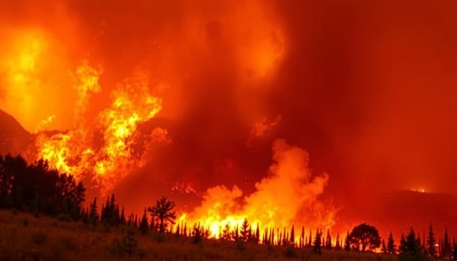 Two wildfires in US west spur ‘fire clouds’ with erratic weather systems