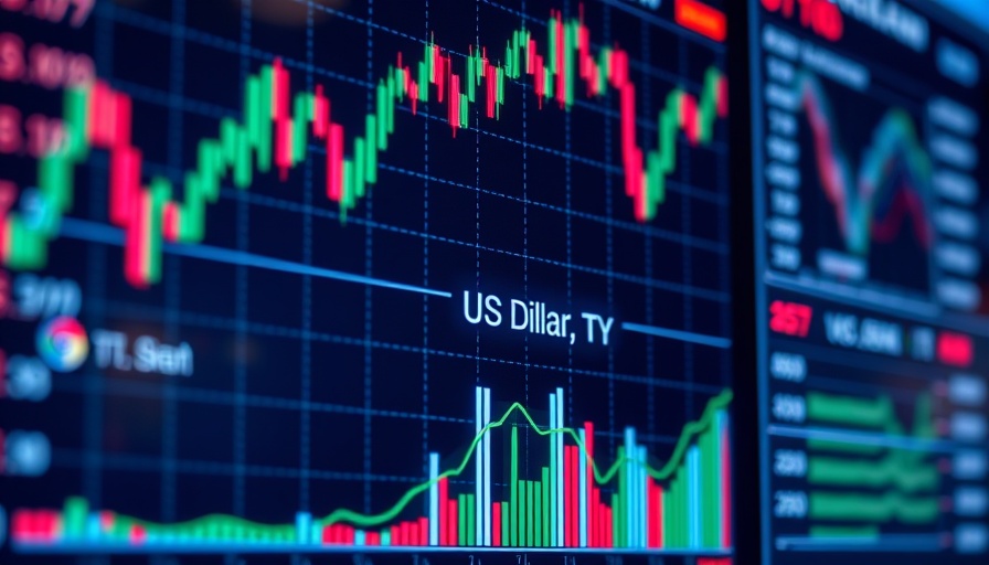 Dollar and Yen Currency Relationship displayed on financial charts.
