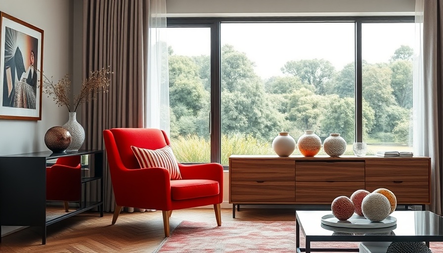 Vibrant Habitat Archive Chair in a modern room with a view.