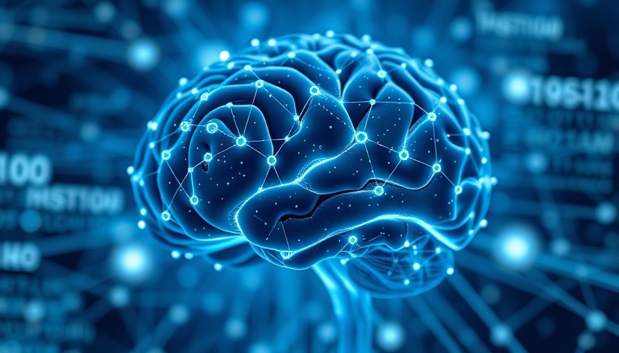 Futuristic digital brain symbolizing OpenAI's new models accessible to all.