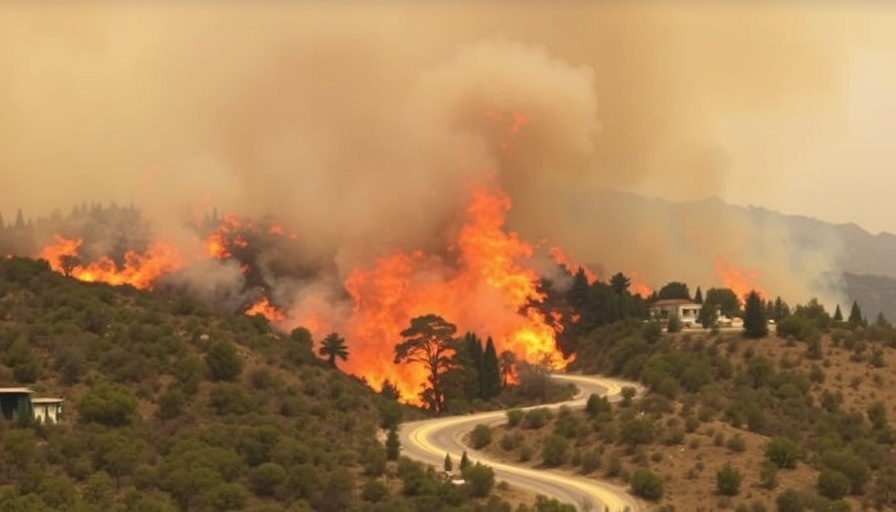 Rapidly spreading brush fire prompts evacuations for thousands in California
