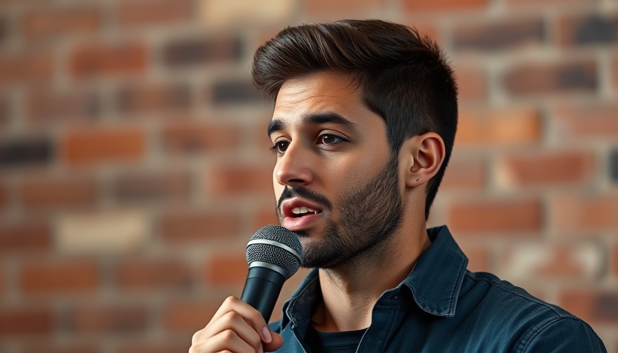 Man discussing Monthly VAT Returns in a professional setting.