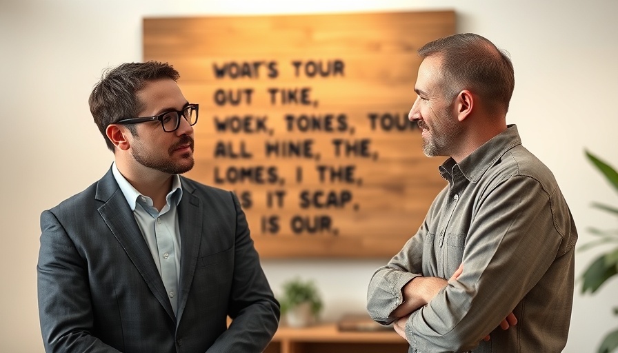 Discipling Children and Youth in Church: Two men in studio discussing ministry.