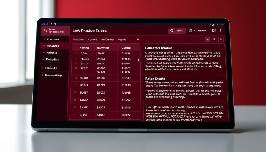 AI study tool interface featuring law exam feedback with AI study tool Cubby Law.