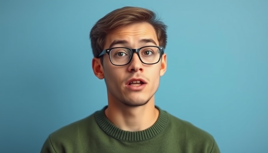 Young man discussing gambling harms in a focus setting.
