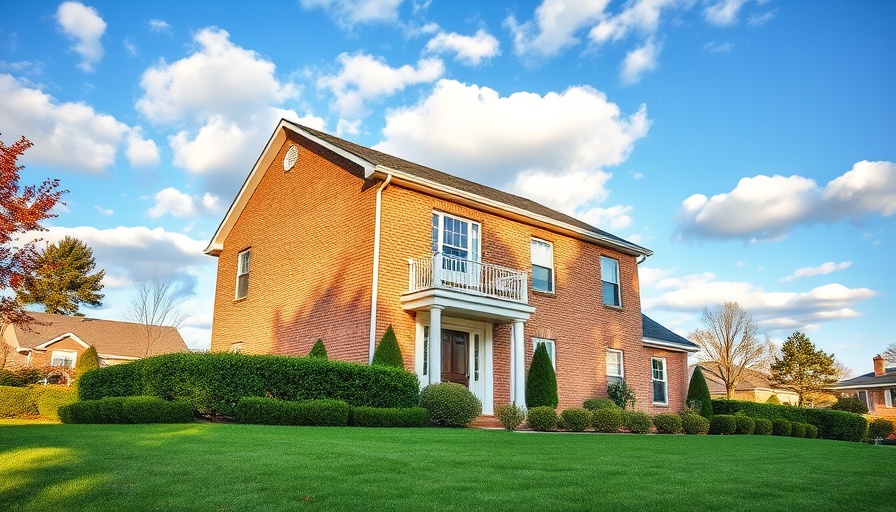 Charming brick house showcasing potential in no-valuation bridge financing.
