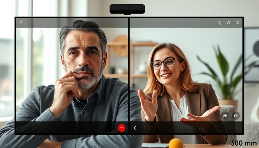 Video call discussing cues that signal distrust, modern setting