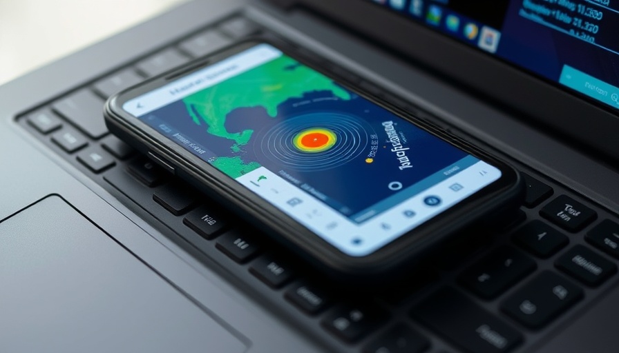 iPhone apps for tracking hurricanes displayed on smartphone screen.