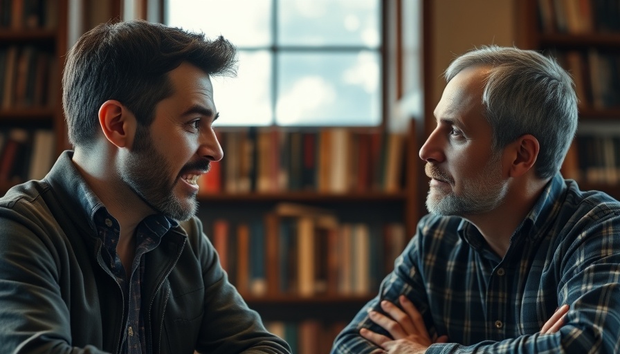 Two men in a video call discussing budgeting strategies.
