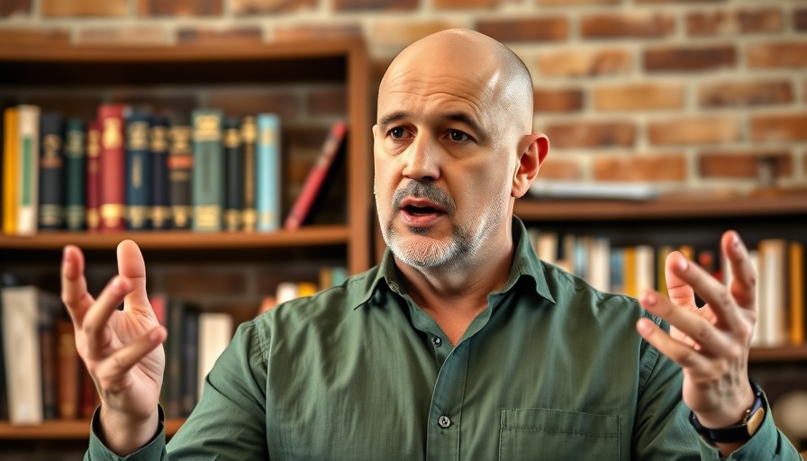 Bald man gesturing in front of a brick wall, How Bananas Saved Me £80 in Taxes.