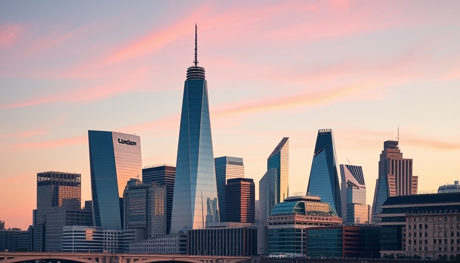 London skyline captures essence of Chancellor's property tax proposals.